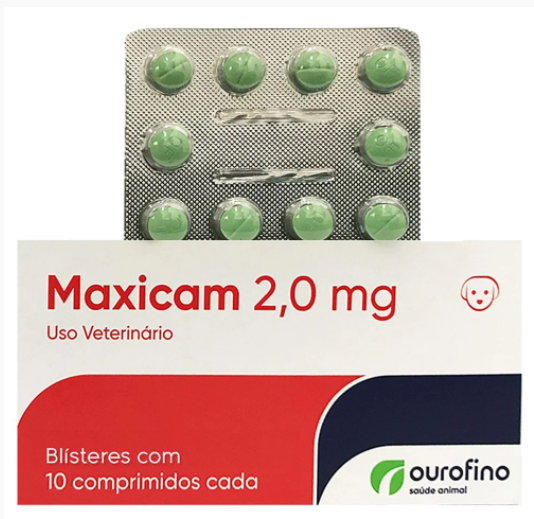 Anti-inflamatório Maxicam 2mg Blister Com 10 Comprimidos