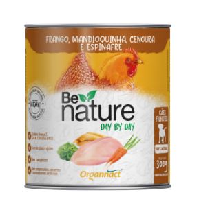 Lata Organnact Be Nature Day By Day Cães Filhotes 300G