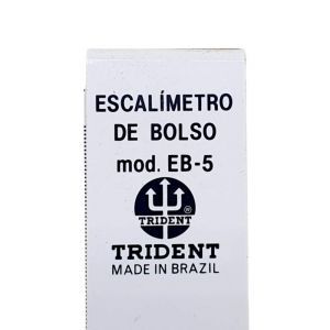 Escalímetro de Bolso 15cm Modelo EB-5 Trident