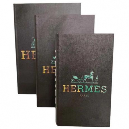 Kit com 3 Peças Decorativas Livro Hermes 10582 Bela Flor