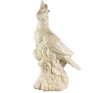 Pássaro Decorativo De Cerâmica