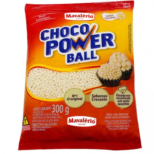 Choco power micro ball branco 300g