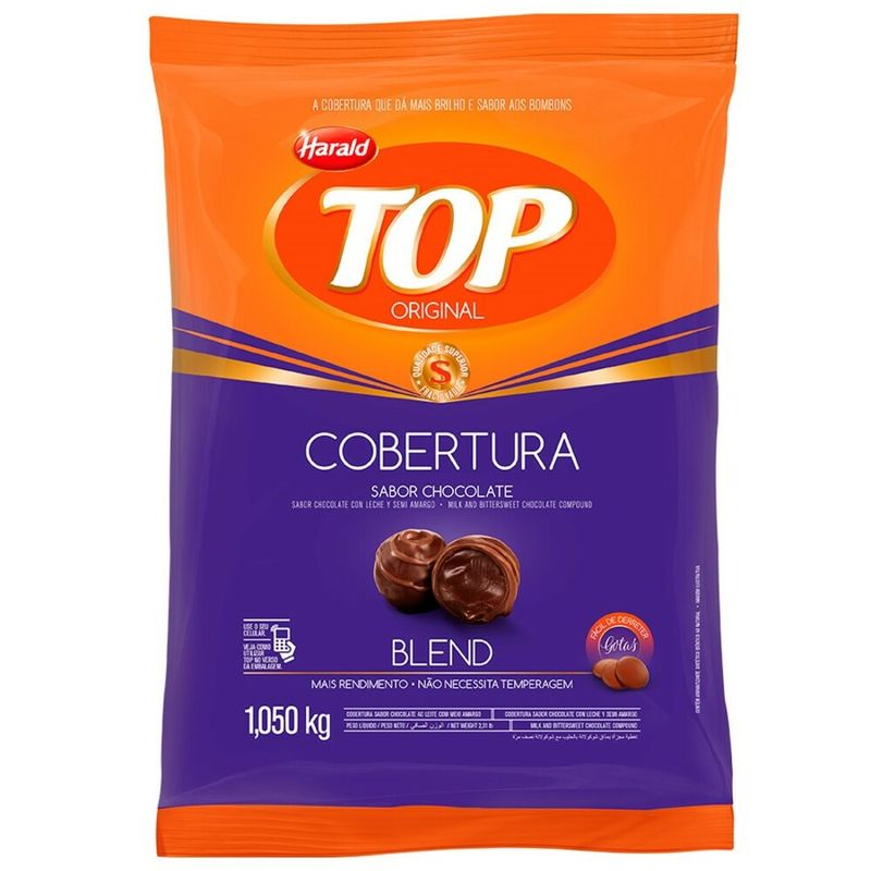 COBERTURA HARALD TOP GOTAS BLEND 1,010KG