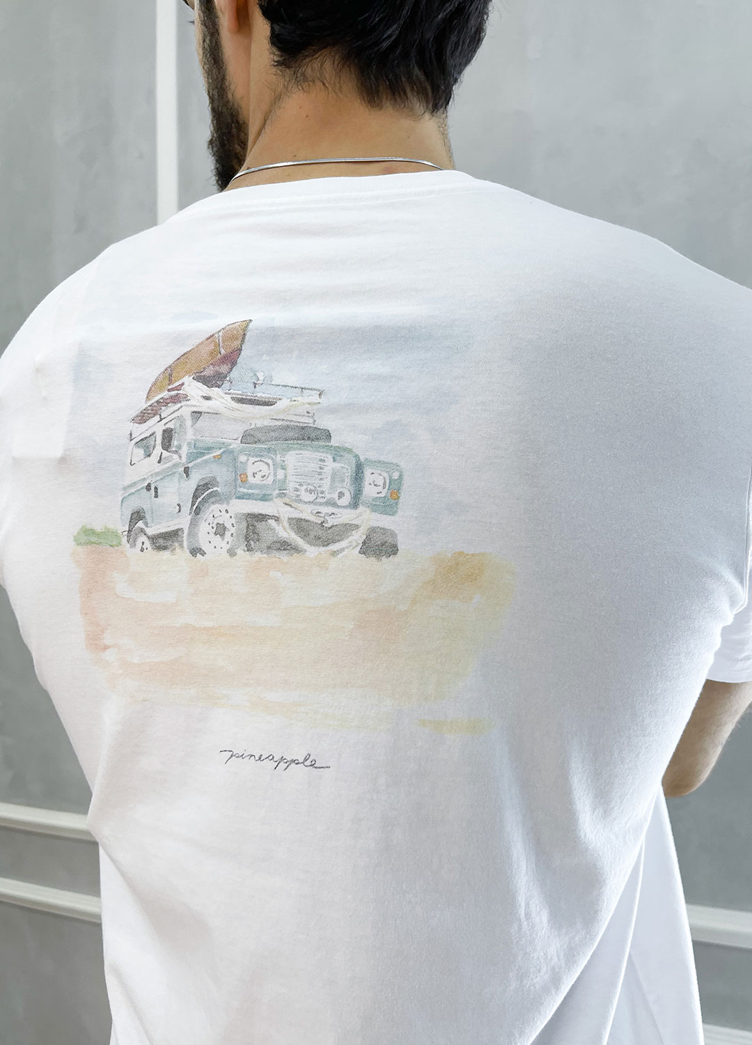 T- shirt Land Rover Pineapple
