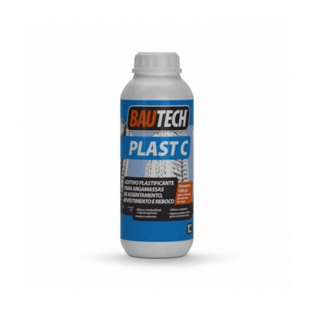 Aditivo plastificante para argamassa Bautech Plast C 1L