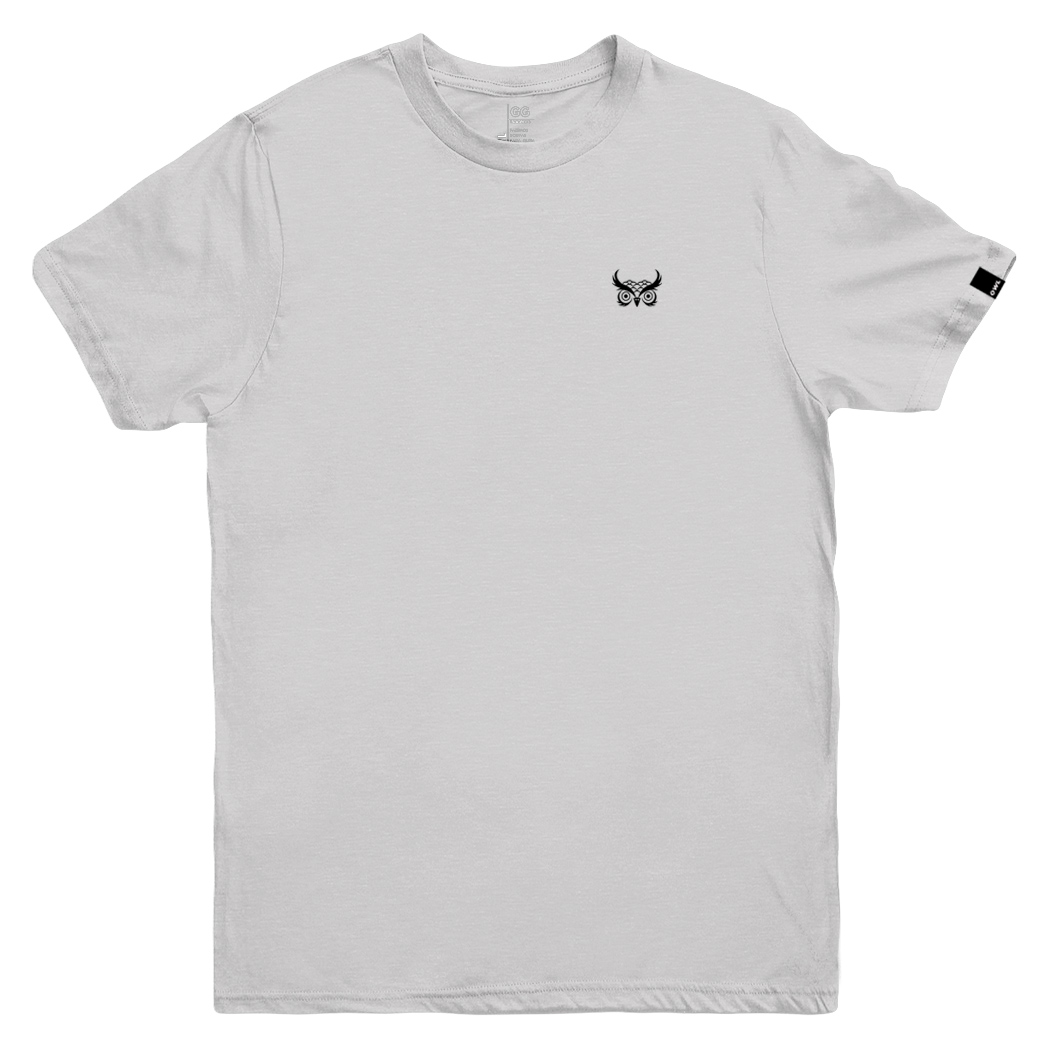 Camiseta OWL Logo Básico - Cinza Mescla