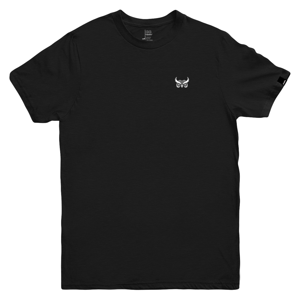 Camiseta OWL Logo Básico - Preto