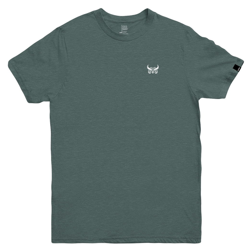Camiseta OWL Logo Básico - Verde Galapagos