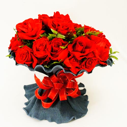 A3 - Buquê Flores Importadas -  Rosas Colombianas Namorados  - Batista Reis - Flores Online