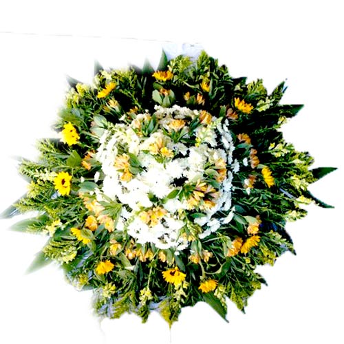 Coroa para velório Brasilia 11  - Batista Reis - Flores Online