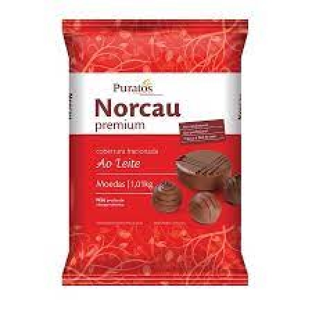 CHOCOLATE NORCAU PREMIUM GOTAS AO LEITE 1,01 KG