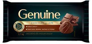 CHOCOLATE GENUINE AO LEITE 2,1 KG