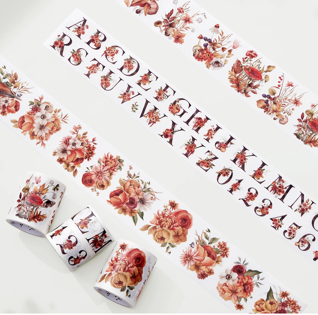 Kit 3 Loops Stickers Rustic Botanical- The Washi Tape Shop
