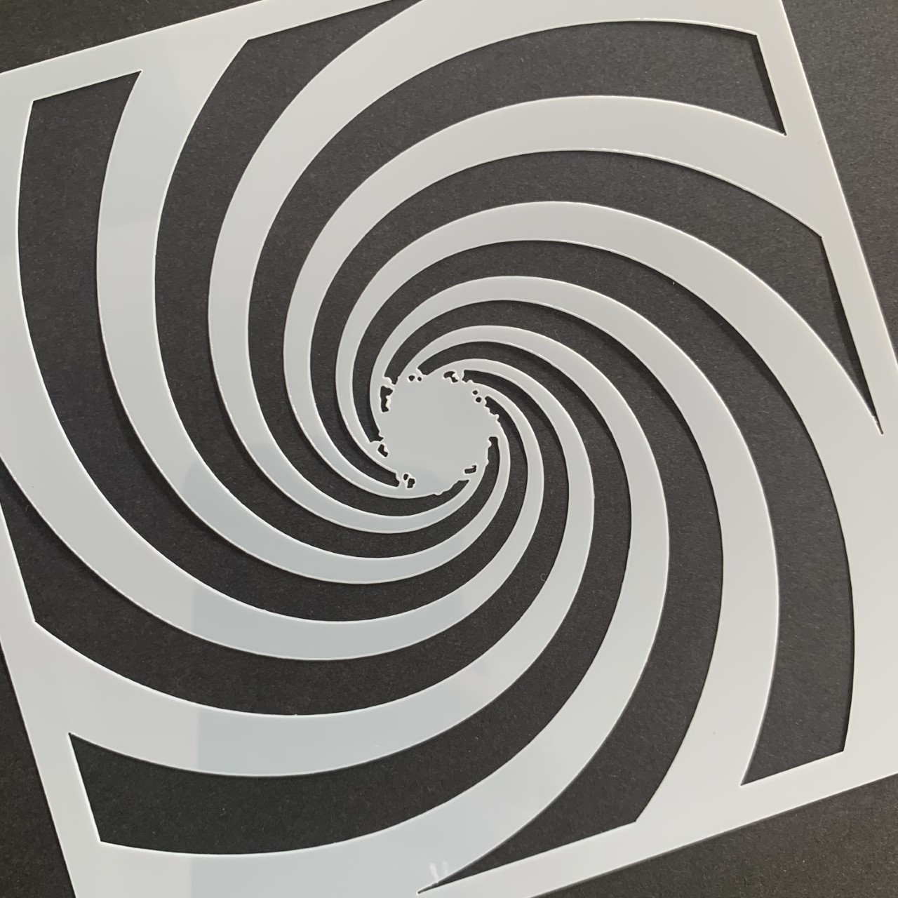 Stencil Espiral