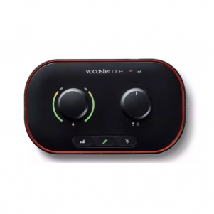 Interface de Audio Focusrite Vocaster One (Para Lives e Podcasts)