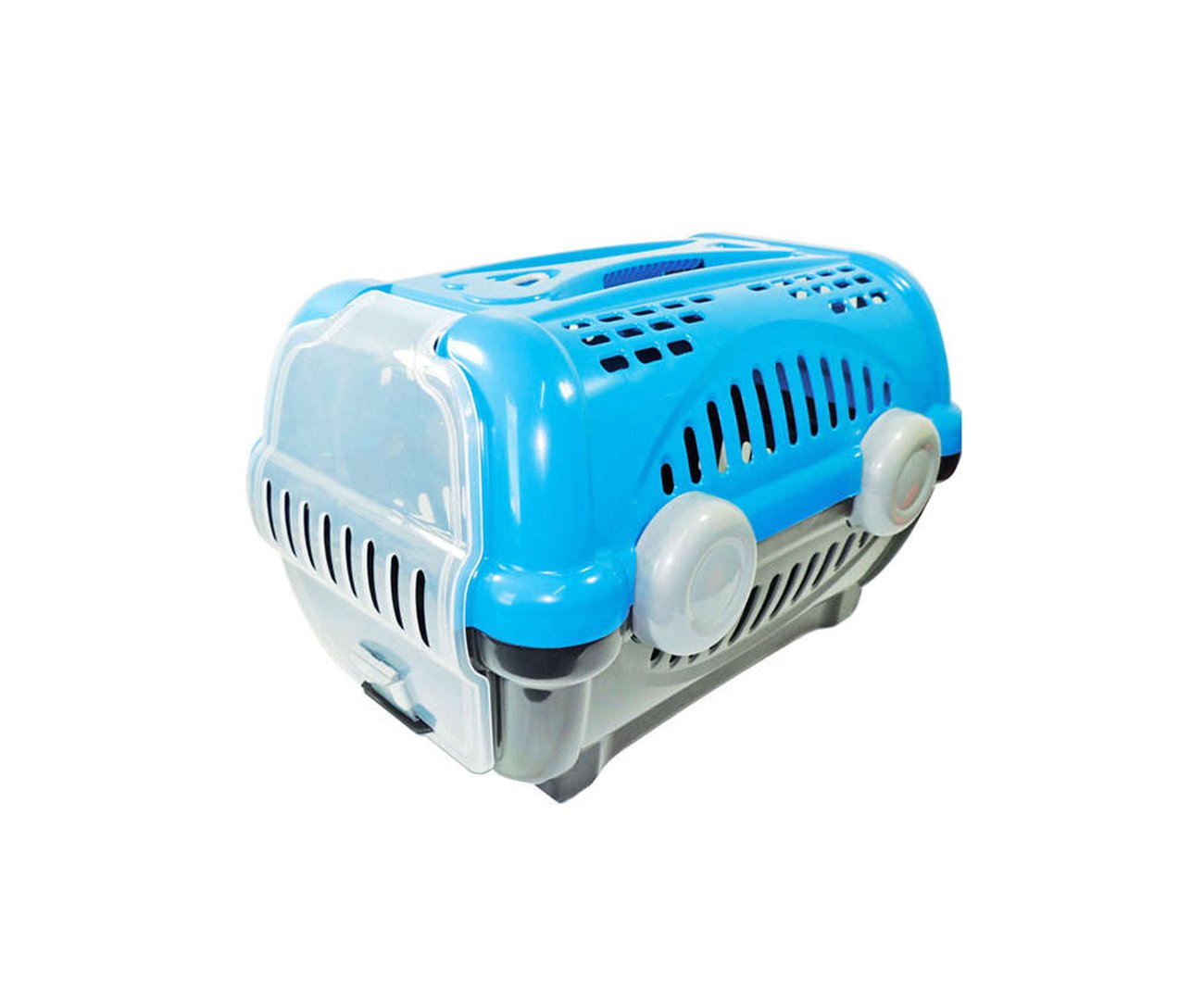 Caixa de Transporte Luxo Furacão Pet Azul n1