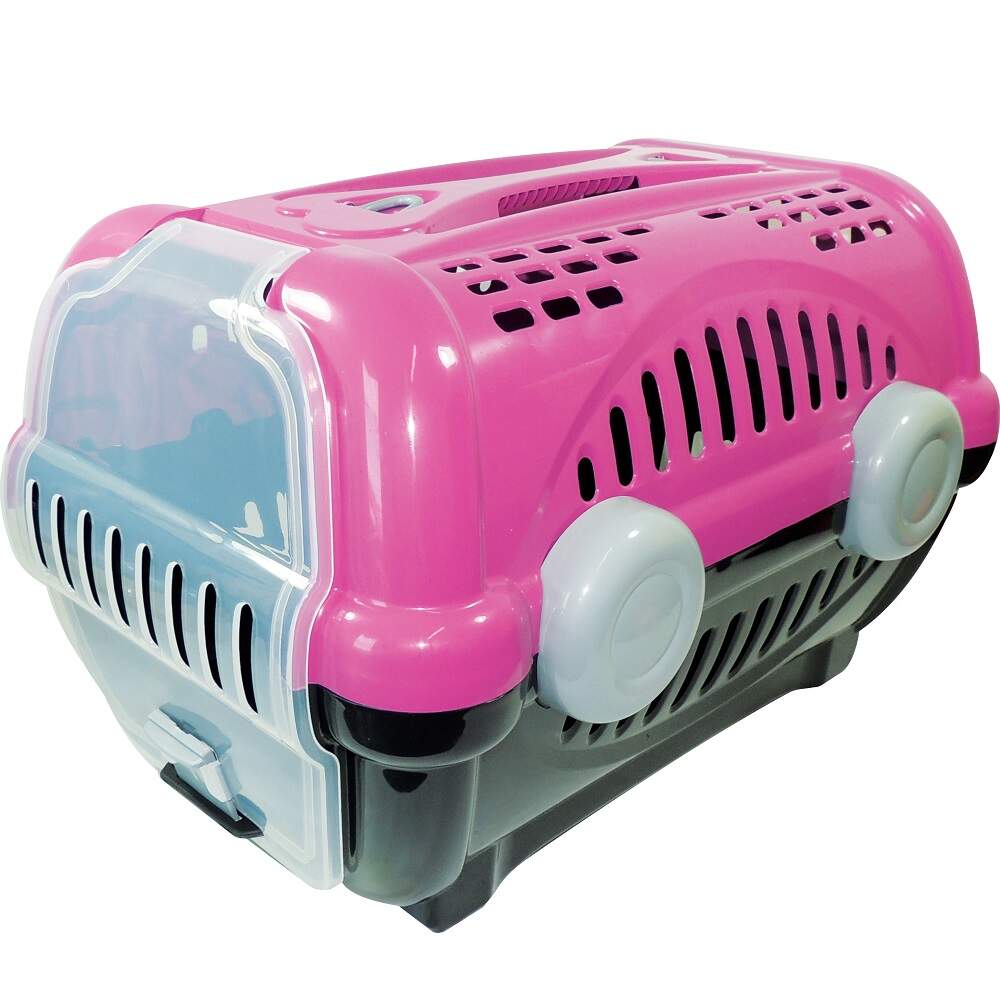 Caixa de Transporte Luxo Furacão Pet Rosa n1