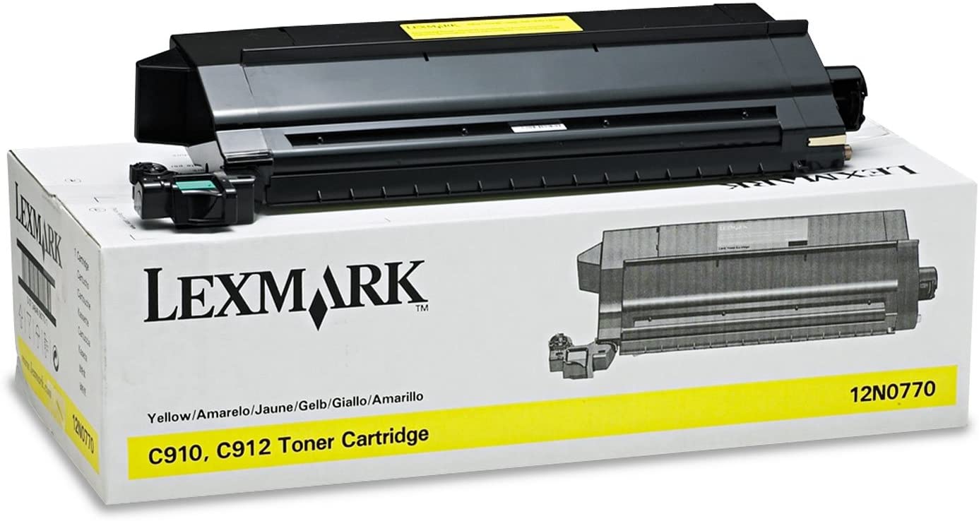 Toner Lexmark Amarelo - 12n0768 C910 ,c912 Original