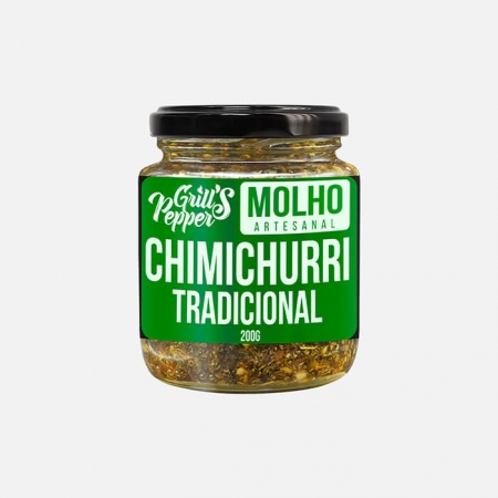 Molho Artesanal Chimichurri Tradicional - Grill's Pepper