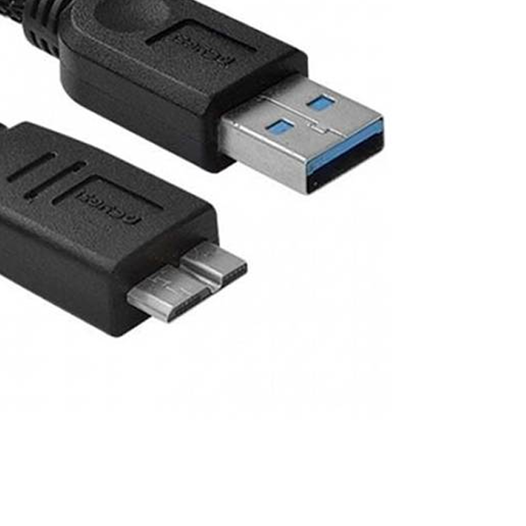 Cabo de Dados USB-Micro USB 3.0 1.8 Metros Preto