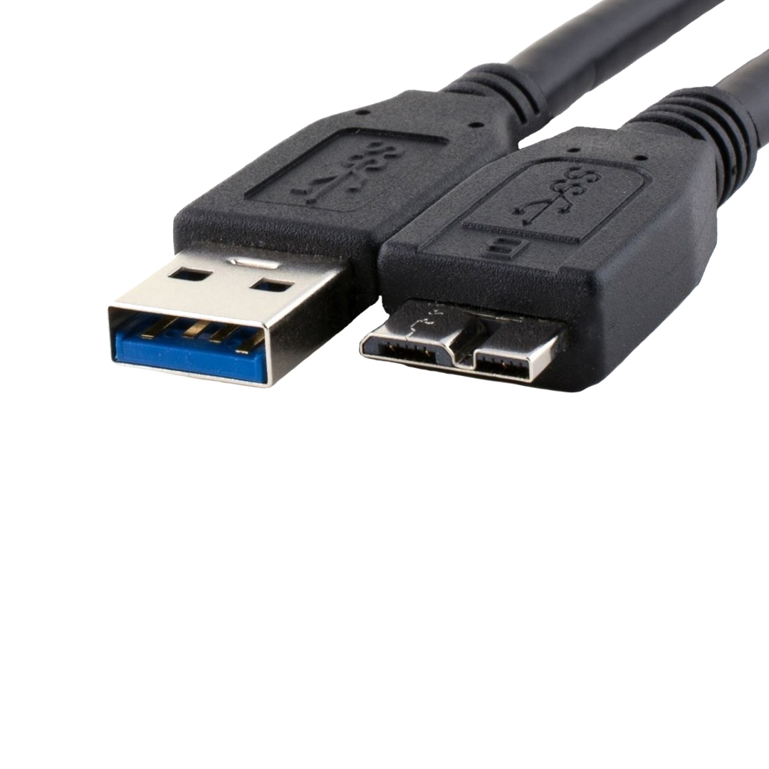 Cabo de Dados USB-Micro USB 3.0 1.8 Metros Preto