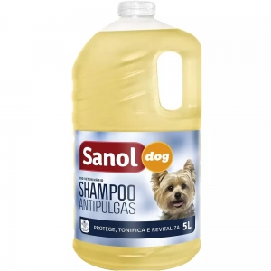 Shampoo Antipulgas Sanol Dog - 5L
