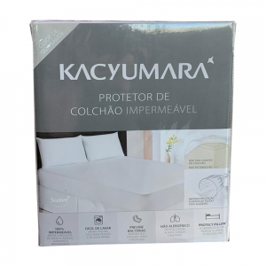Protetor Colchão Viúva Impermeável Kacyumara 120x203