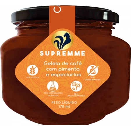 Geleia de Café Supremme com Pimenta e Especiarias 170ml