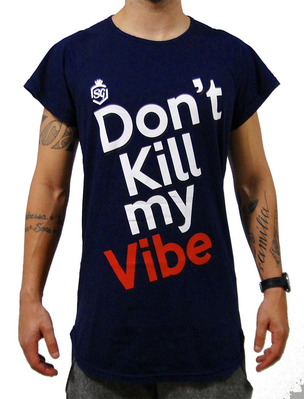Camiseta Muscle Swagger Don't Kill My Vibe
