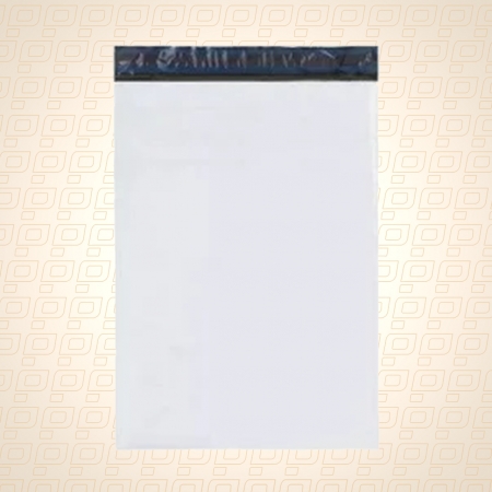 Envelope De Segurança Coex Branco 32cm x 40cm + 3cm Aba 10 Micras Com 50 Unidades