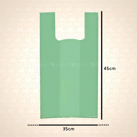 Sacola Plástica Reciclada 35cm x 45cm - Pacote de 1,5 kg  (220 unidades)