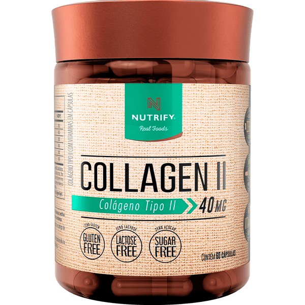COLAGENO TIPO II 60 CAPS - NUTRIFY