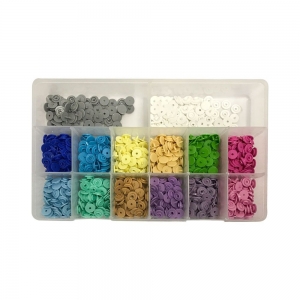 Kit Botões de Plástico Pressão Ritas Candy Color 280 Botões Tam 10
