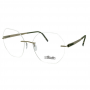 Óculos de Grau Silhouette AR 5555/KV 854 56 Feminino, Unisex Quadrado