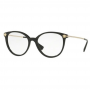 Óculos de Grau Versace AR 0VE3251B GB1 52 Feminino, Unisex Semi Oval