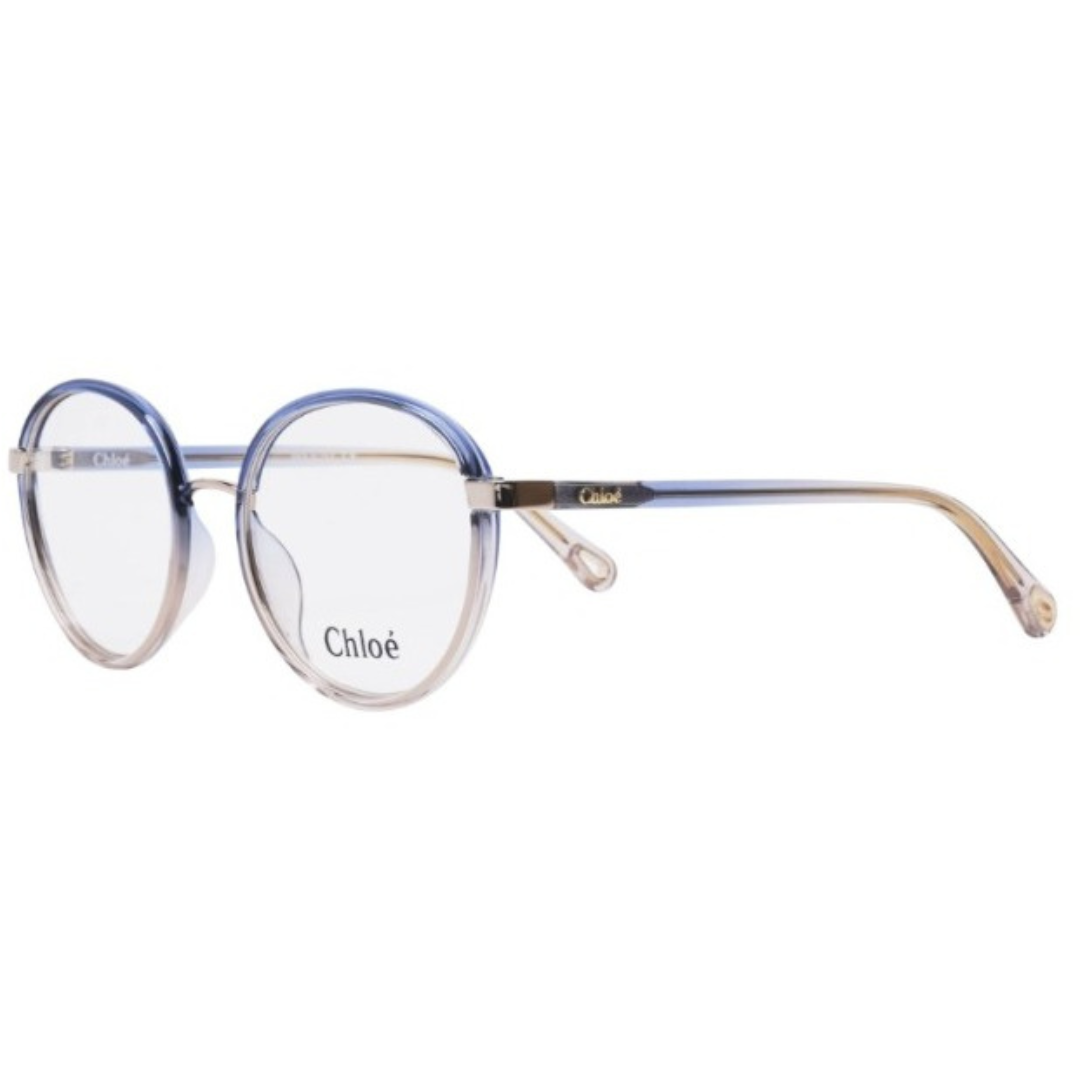 Óculos de grau Chloé AR CH0033O 004 51 Feminino, Redondo