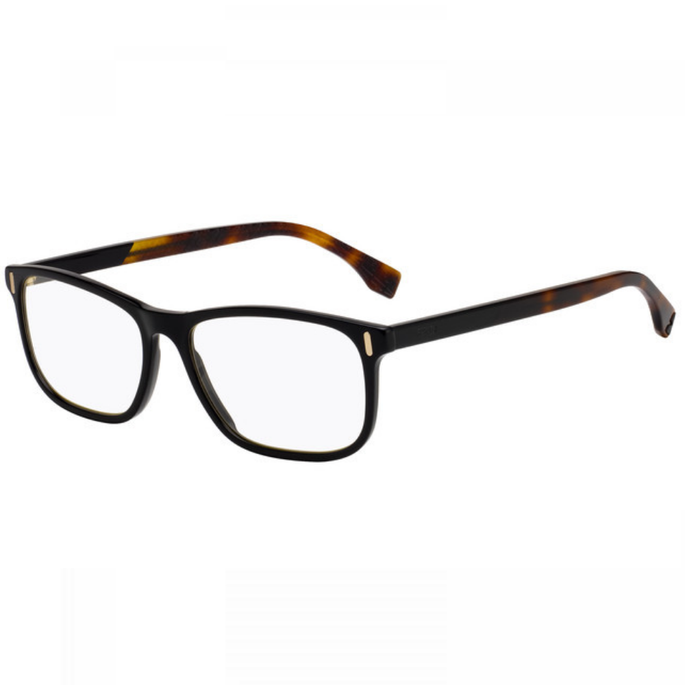 Óculos de Grau Fendi AR FF M0062 807 5416R Feminino, Unisex Retangular