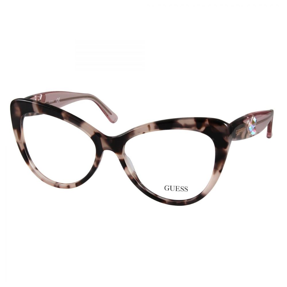 Óculos de Grau Guess AR GU2837 074 53 Feminino, Unisex Gatinho