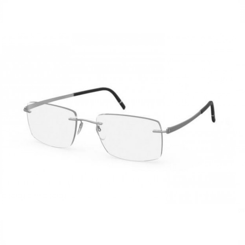 Óculos de Grau Silhouette AR 5529/LC 7000 55/19 Masculino, Unisex Retangular