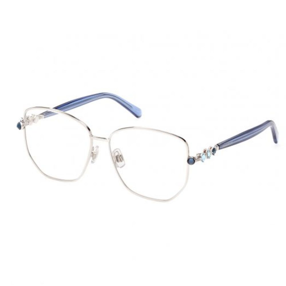Óculos de Grau SWAROVSKI AR SK5445 016 55 Feminino, Unisex Redondo
