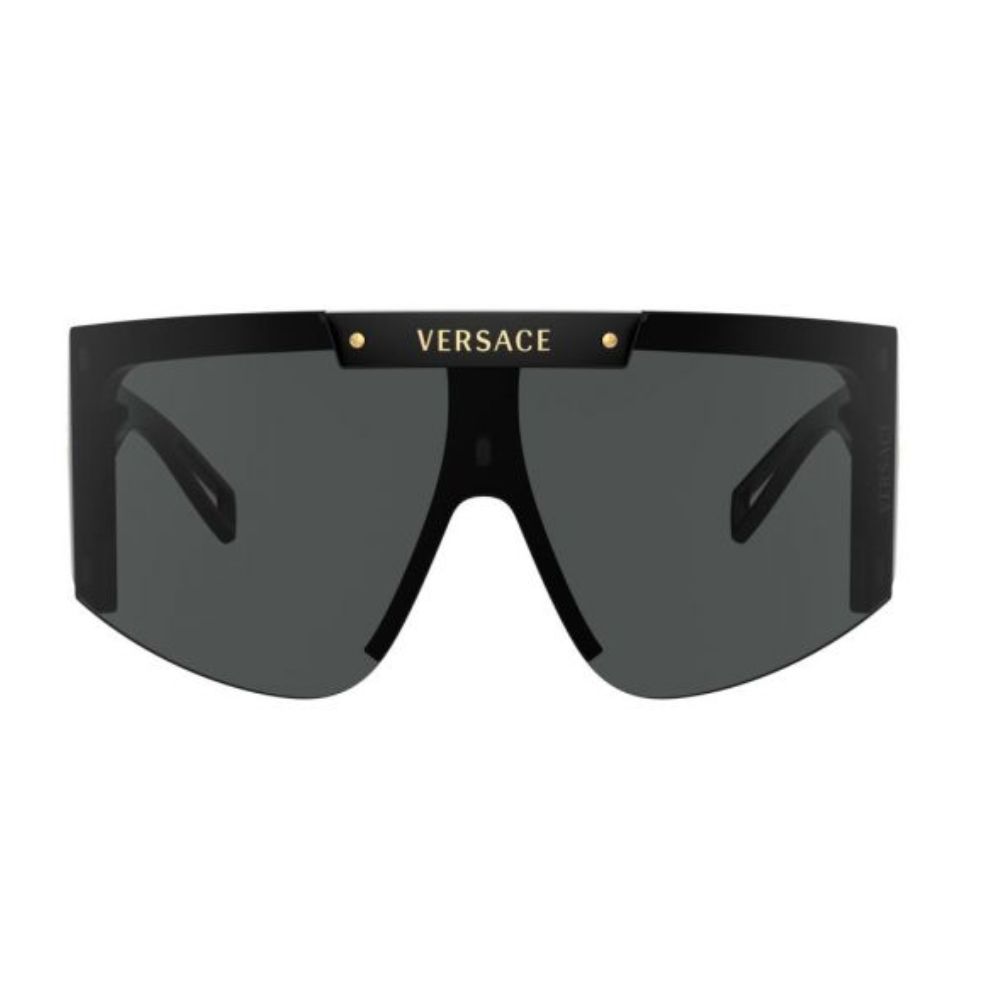 Óculos de Sol Versace 0VE4393 GB1/87 46 Masculino, Unisex Retangular