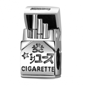 Berloque Charm Separador Cigarro em Prata 925