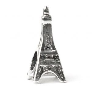 Berloque Charm Separador Torre Eiffel em Prata 925