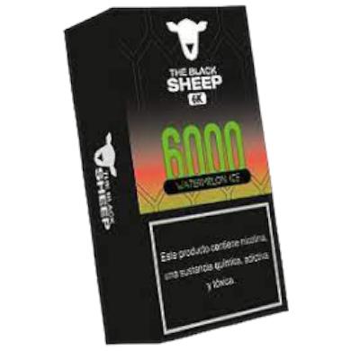 Pod Descartável Black Sheep 6000 Puffs