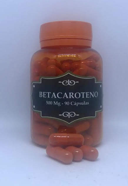Betacaroteno 500MG c/90 Cápsulas