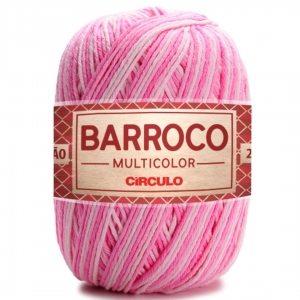 Barbante Barroco Multicolor Círculo 200g