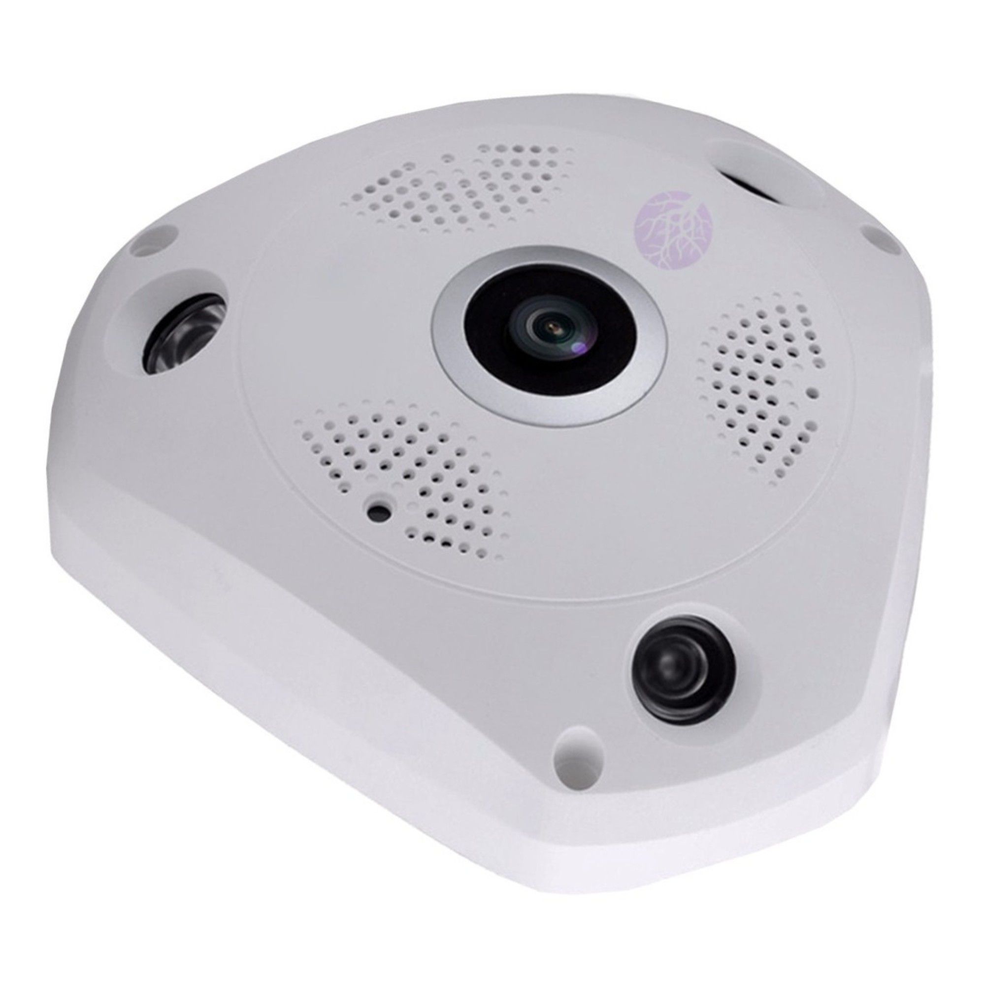 Câmera IP 360º Panorâmica Fisheye Wi-Fi