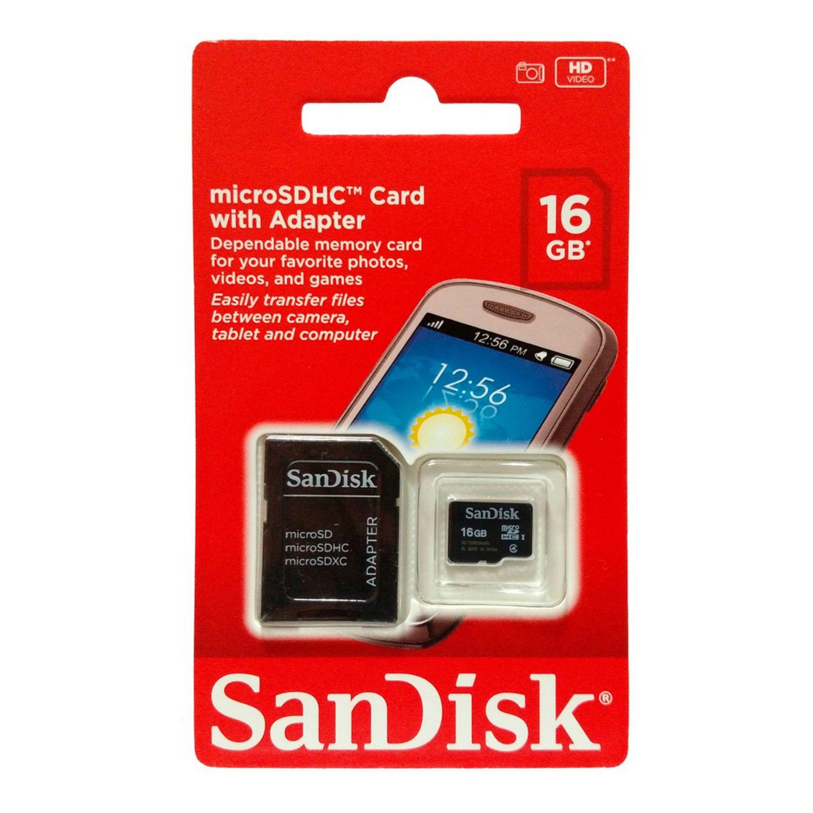 Cartão De Memória 16GB Sandisk