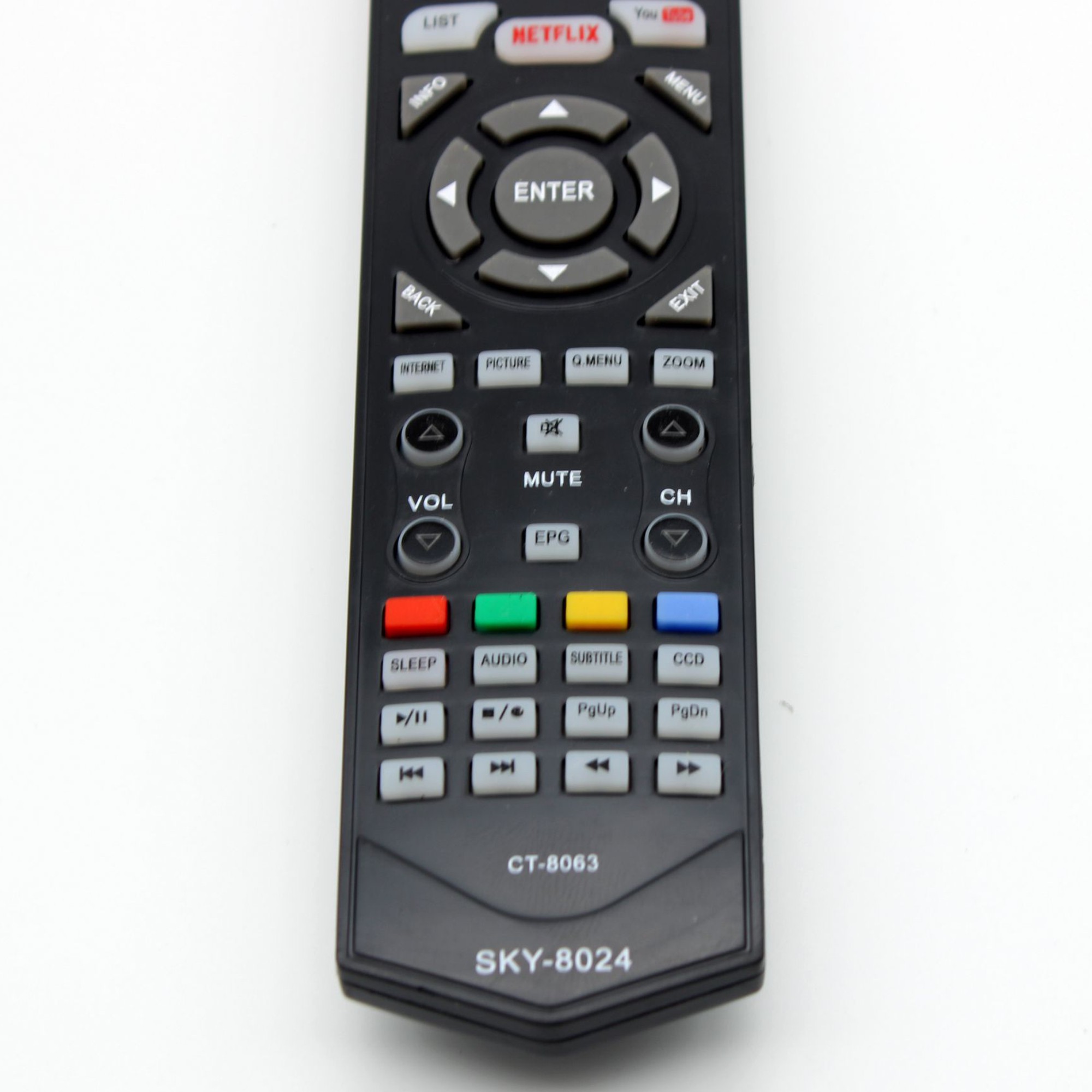 Controle Remoto Tv Semp Toshiba Sky-8024