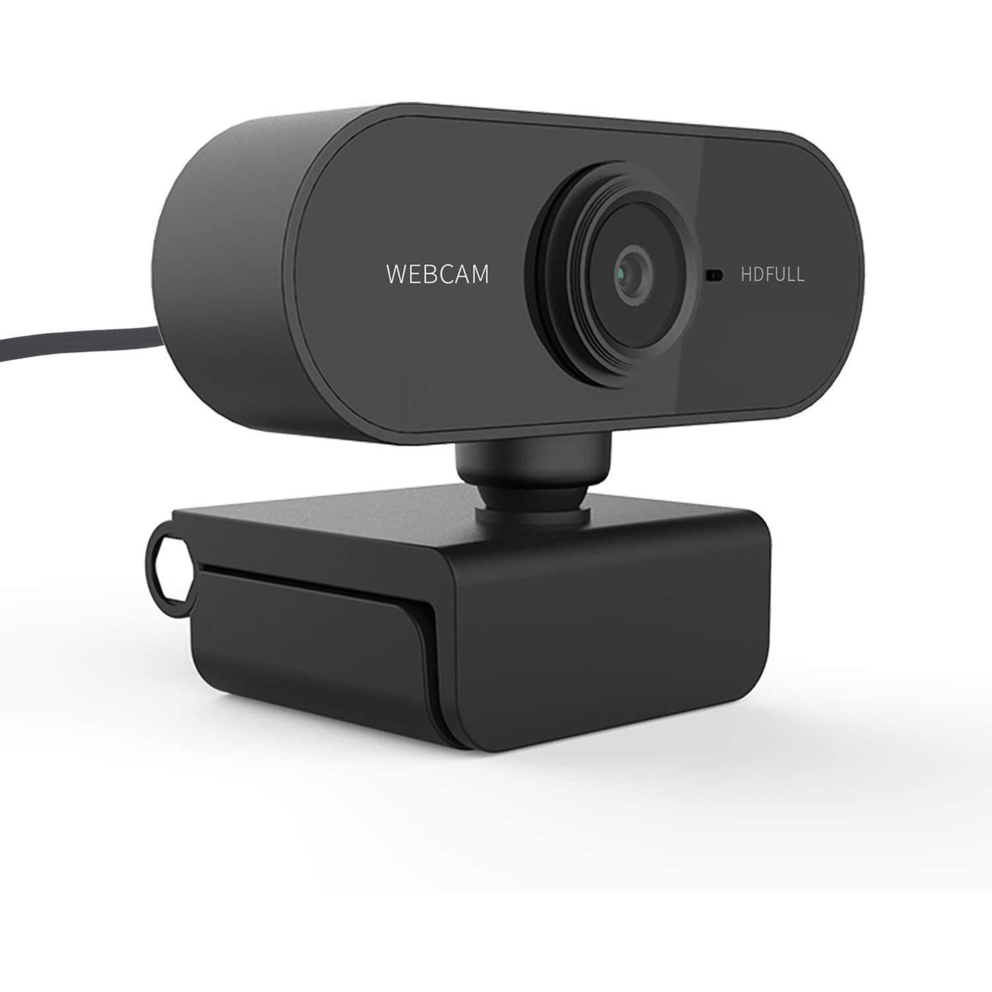 Webcam Full HD 1080 USB Mini Câmera De Visão 360º Microfone